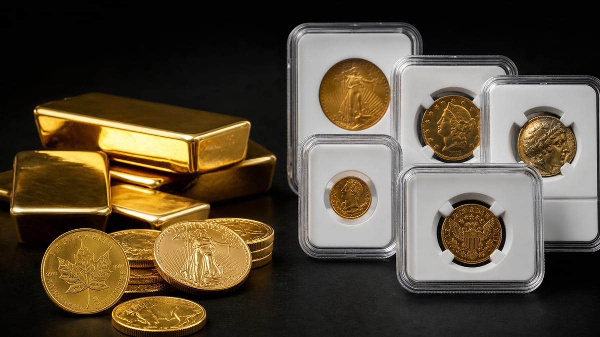 Bullion vs. Collectible Coins: An Investor's Guide to Value