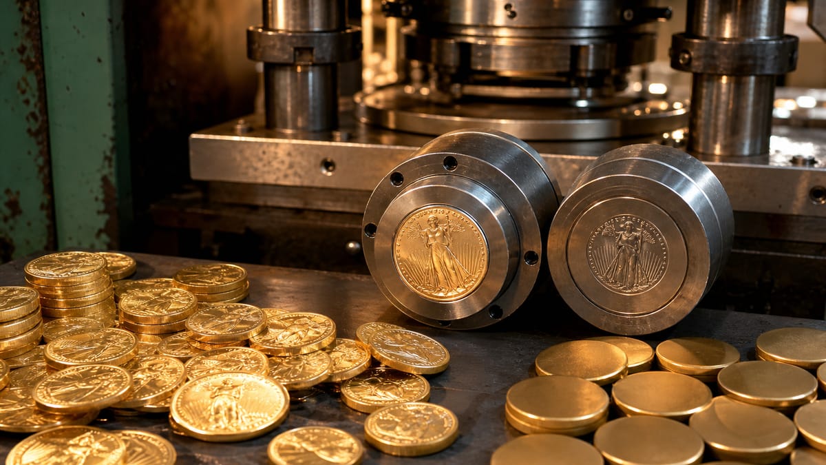How Gold Coins Are Made