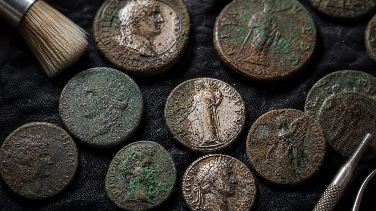 To Clean or Not to Clean: The Ancient Coin Dilemma