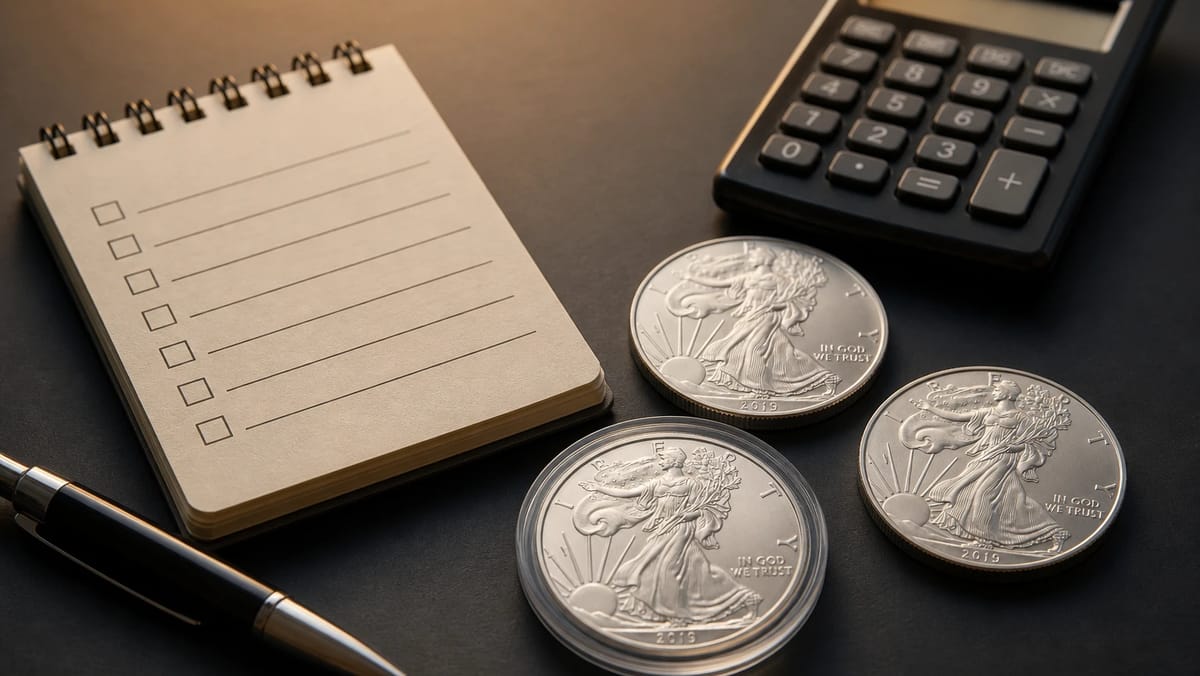 Before Every Silver Buy: The Questions, Rules, and Mistakes That Decide Your Stack
