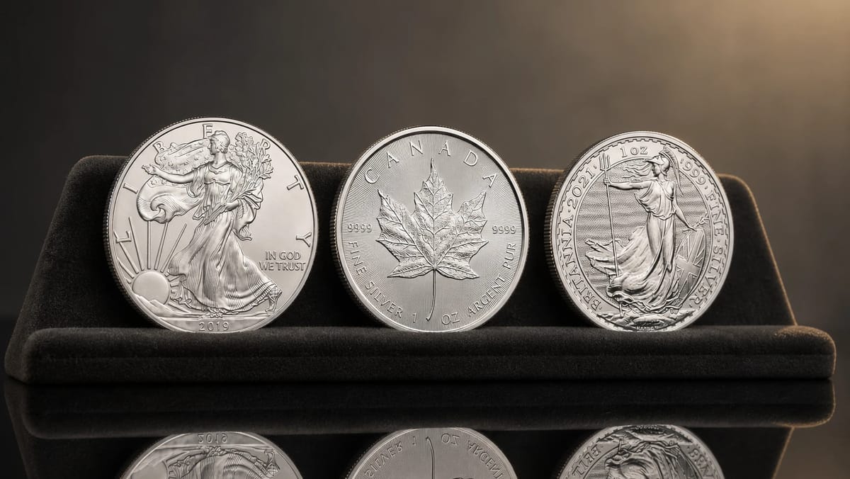 Sovereign vs. Generic Silver: Eagles, Maples, Britannias — and When Plain Rounds Win