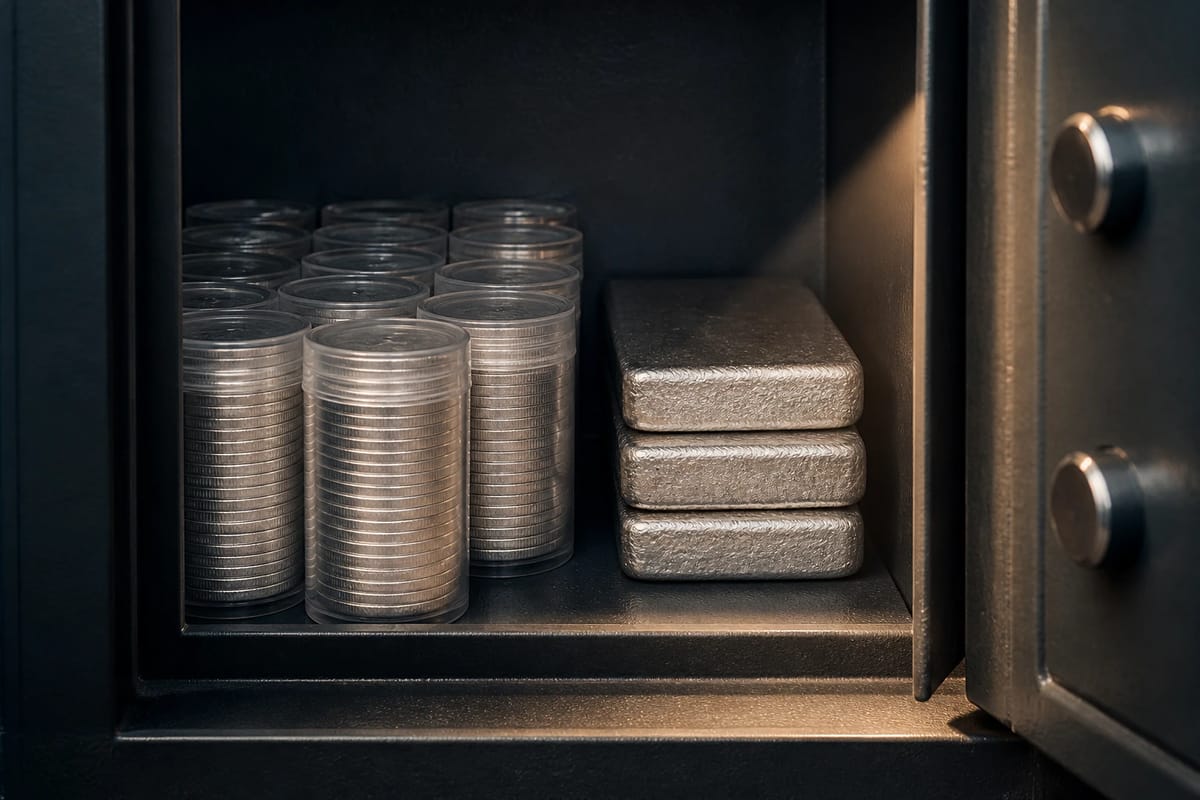Inventorying a silver stack before selling