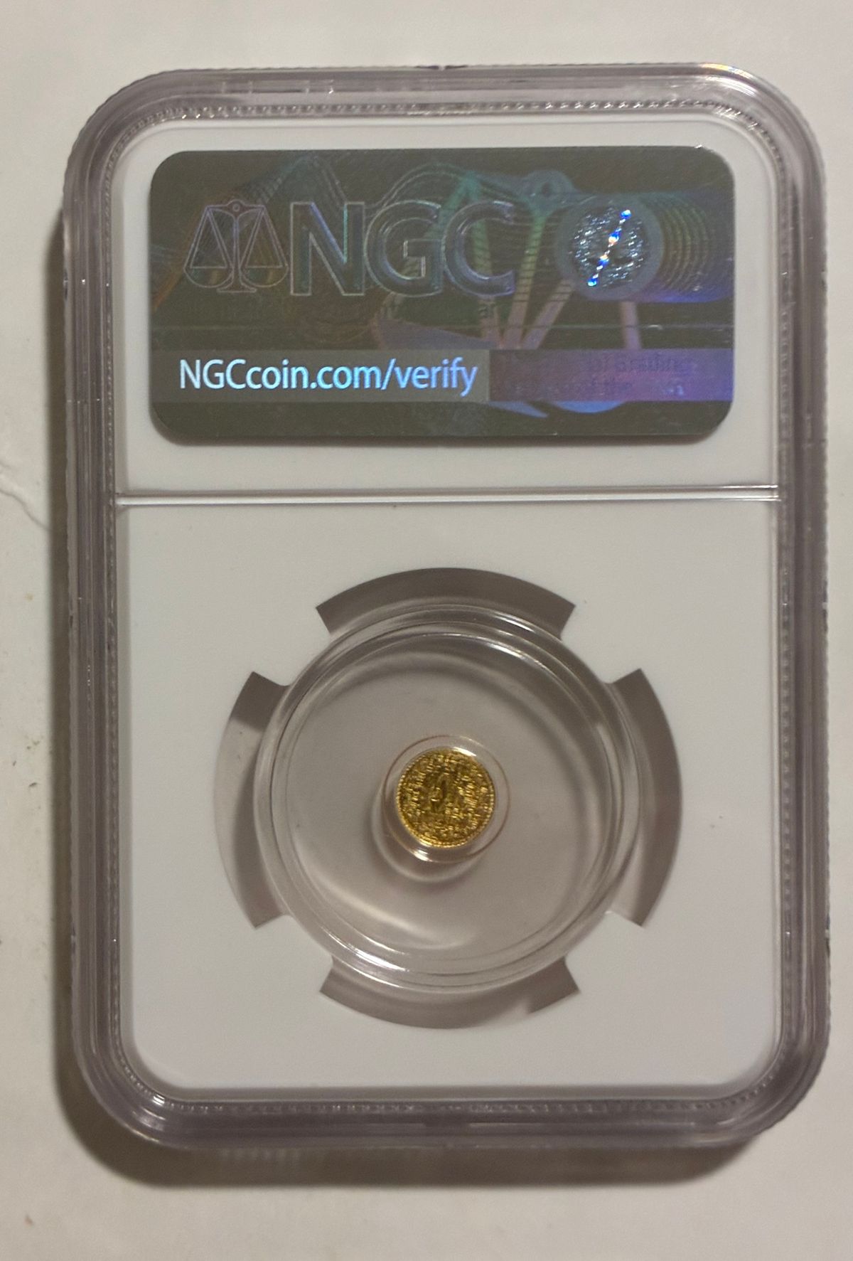 1/500 oz Egyptian Eye Of Ra Private Issue NGC MS70 | PeerMetals