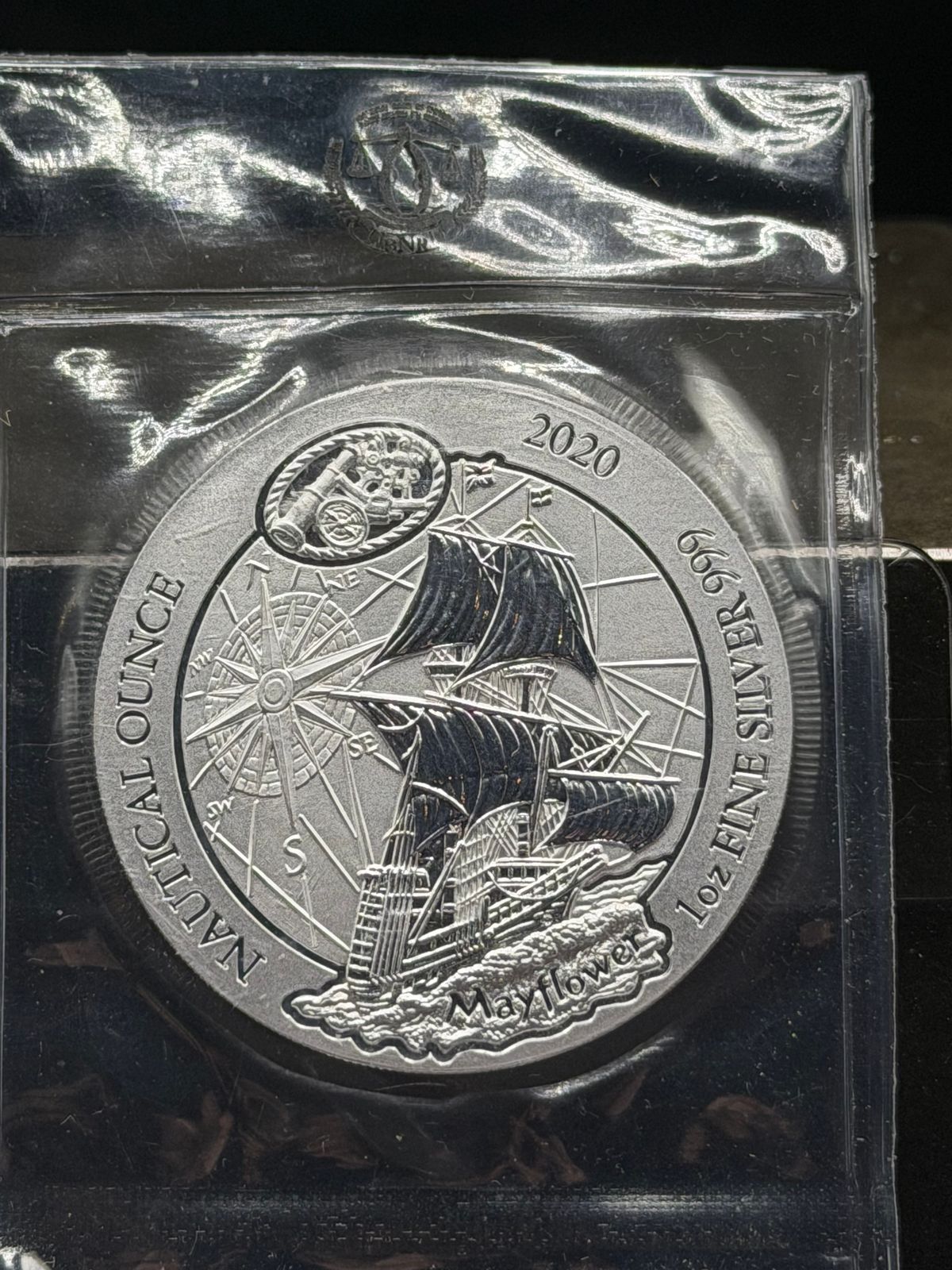 2020 Rwanda ~ Mayflower 1oz Coin | PeerMetals
