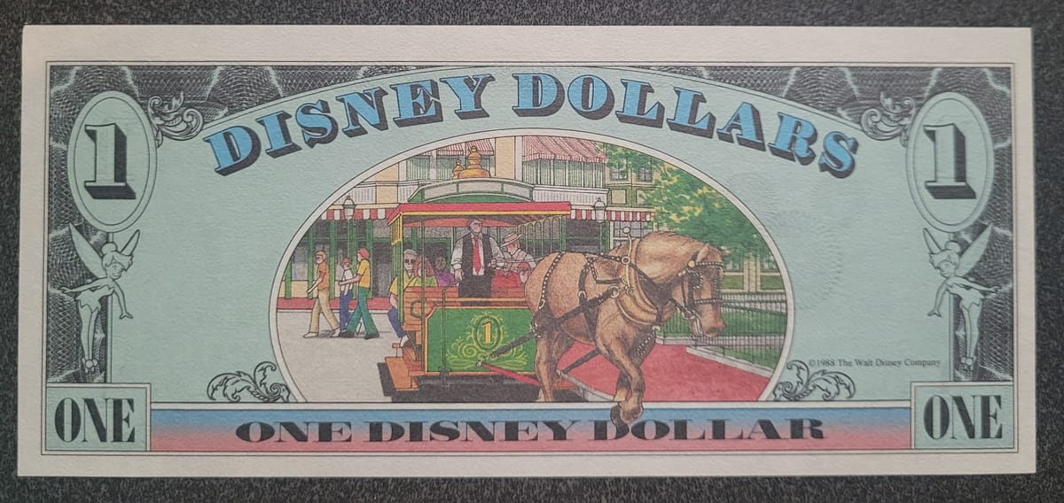 DISNEY DOLLAR SET - 1988/89/93 | PeerMetals