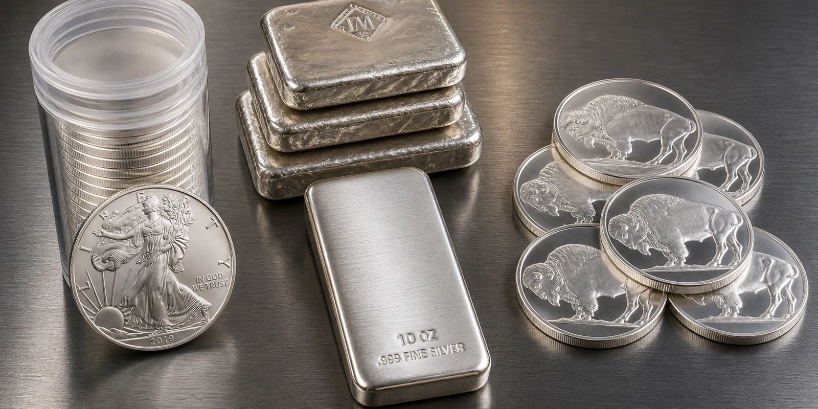 Silver Coins vs. Bars vs. Rounds: What to Buy at Every Stage
