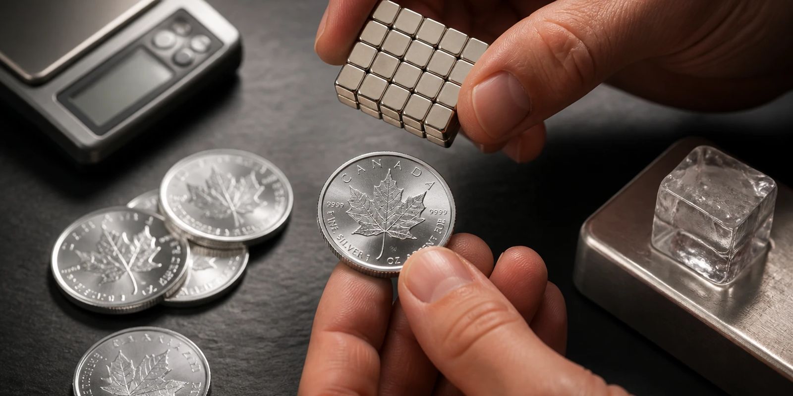 How to Test Silver at Home: Magnet, Ping, Ice, and Weight
