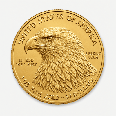 American Gold Eagle reverse