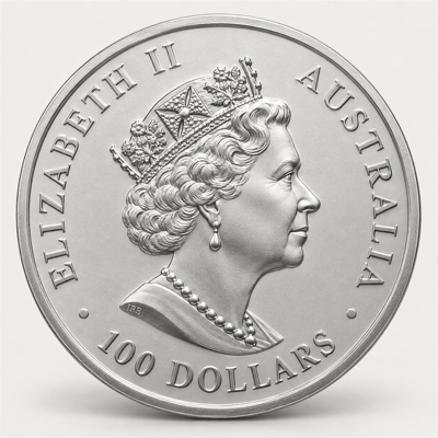 Australian Platinum Kangaroo obverse