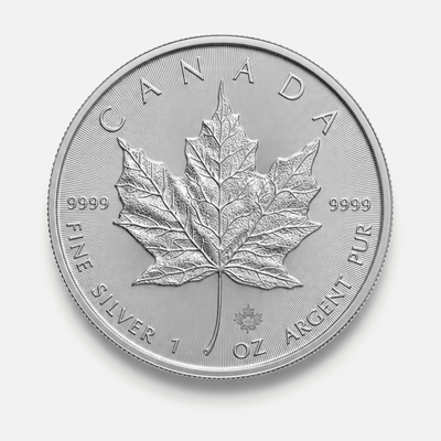 Canadian Silver Maple Leaf reverse