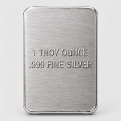 Generic 1 oz Silver Round or Bar reverse