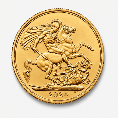 British Gold Sovereign reverse
