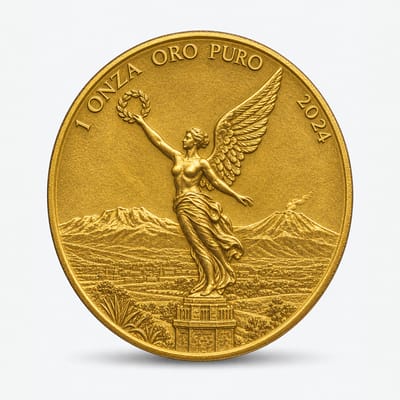 Mexican Gold Libertad reverse