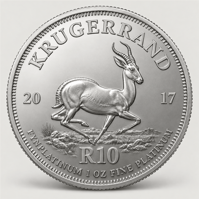 Platinum Krugerrand reverse