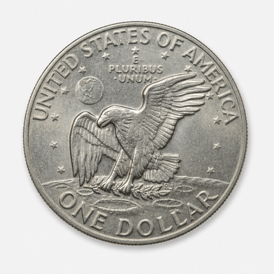 1971 Eisenhower Dollar reverse