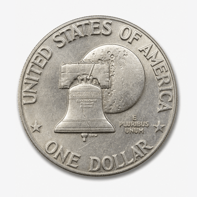 1976 Bicentennial Eisenhower Dollar reverse