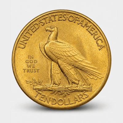 1930-S With Motto Indian Head Gold Eagle reverse