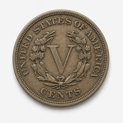 1894 Liberty Head Nickel reverse