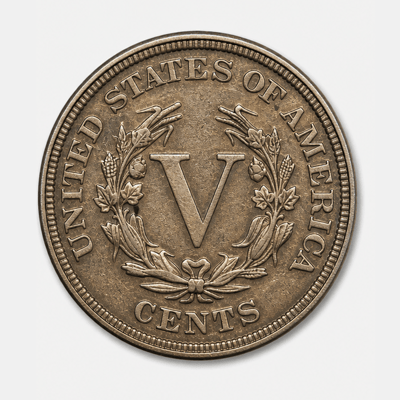 1913 Liberty Head Nickel reverse