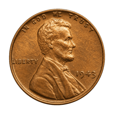 1943 Lincoln Wheat Penny