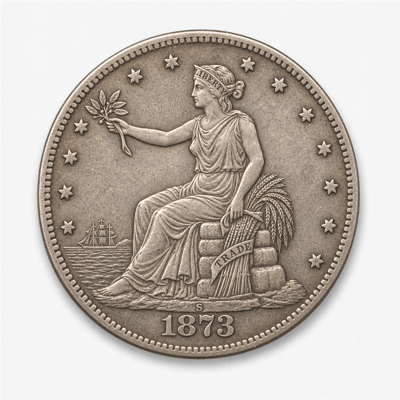 1873-S Trade Dollar