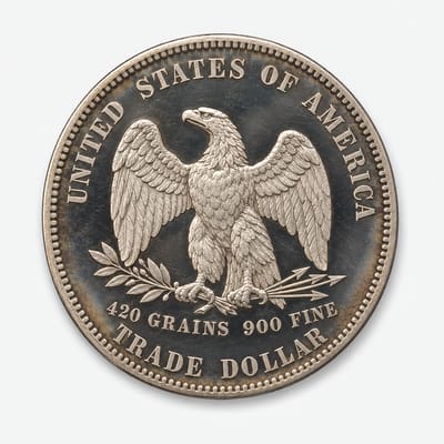 1884 Proof Only Trade Dollar reverse