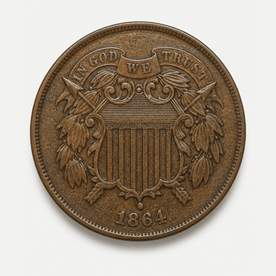 1864 Large Motto
