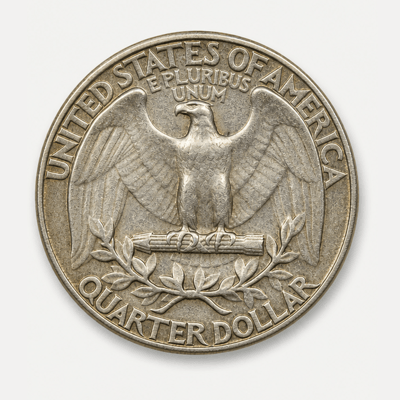 1955 Washington Quarter reverse