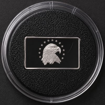 Angela Buchanan 37th U.S. Treasurer 1000 mg .999 Pure Silver Mini Bar - additional view
