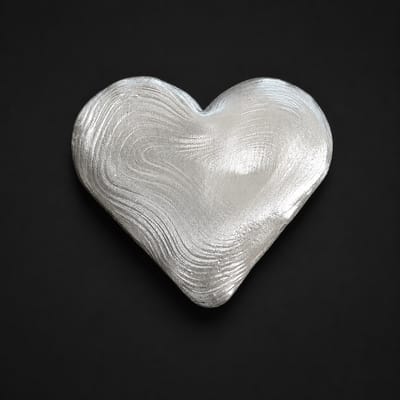 1 Troy Oz .999 Fine Silver Ripple Diamond