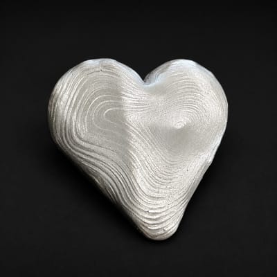 1 Troy Oz .999 Fine Silver Ripple Diamond - additional view