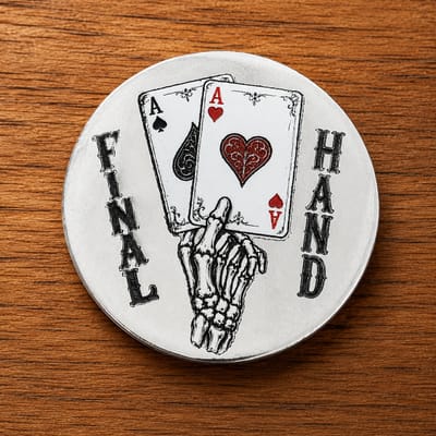 Final Hand 1 oz .999 Fine Silver Round FTB Limited Mintage 100 - additional view