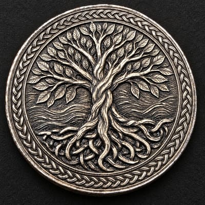 FTB Tree of Life 2+ Troy Oz .999 Silver 2.5D Ultra High Relief Limited 25