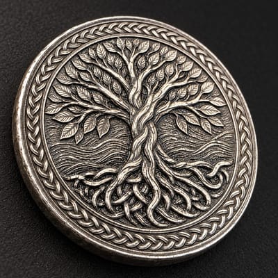 FTB Tree of Life 2+ Troy Oz .999 Silver 2.5D Ultra High Relief Limited 25 - additional view