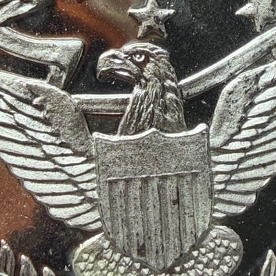 1984 Vintage  1 oz .999 Silver Round ~ Parliament Shield - additional view