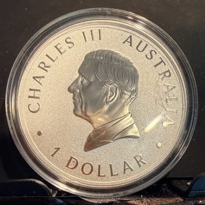 2024 1oz .9999 Silver Perth Mint's 125th Anniversary Reverse Proof Coin  Capsule - additional view