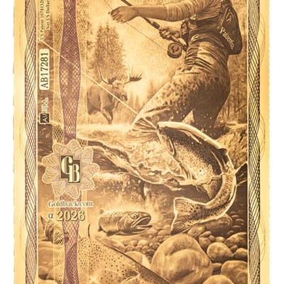 Idaho 50 Goldbacks 2026 .999 Fine Gold Note