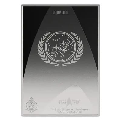 2025 Star Trek U.S.S. Enterprise NCC-1701 Bridge Owner Manual 1 oz Silver Proof - additional view
