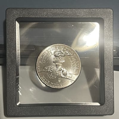 2026 D Semiquincentennial Half Dollar 1776-2026 in Floating Display Frame - additional view