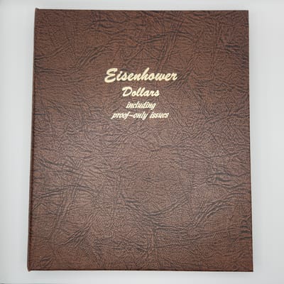 Eisenhower Complete Dansco Book - Free Shipping!