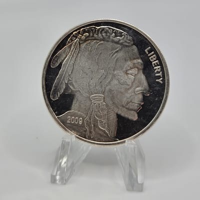 Buffalo 1oz .999 Silver Round - additional view