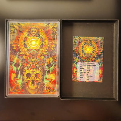Aztec Los Muertos 5g Silver Art Foil .999