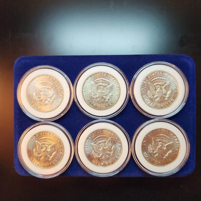 1964-1969 Kennedy 40% Half Dollar Set - additional view