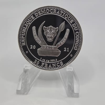 2021 Congo Geiger Bald Eagle 1oz .999