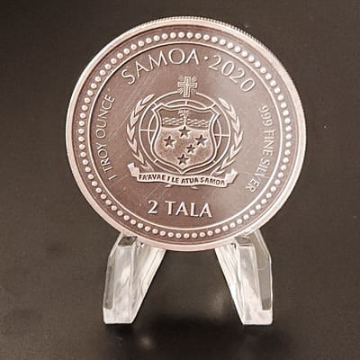 2020 Serpent of Milan 1oz .999 Silver Antiqued - additional view