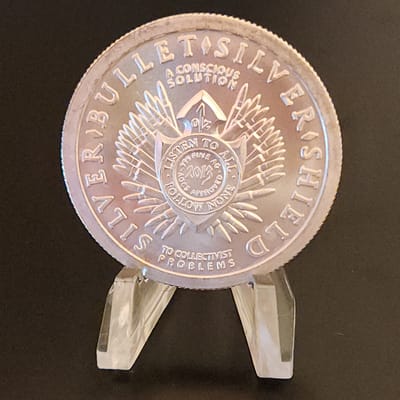 2013 Silver Shield Slave Queen Keep Calm 1oz .999 - additional view