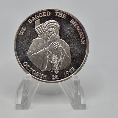 1985 We Bagged the Bhagwan Vintage 1oz .999 Round