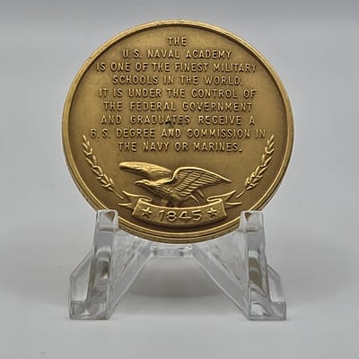 U.S. Naval Academy Founded - 1.212 oz of .925 - additional view
