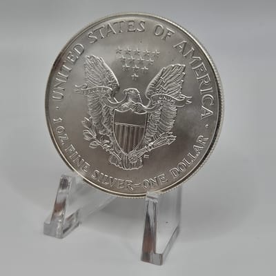 2000 ASE George W. Bush Colorized 1oz .999 - additional view