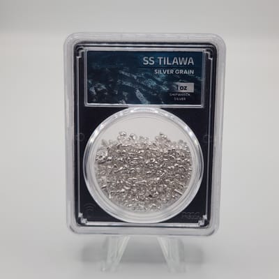 SS Tilawa 1oz Silver Grain - PCGS Certified